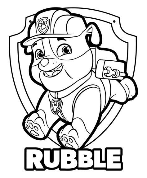 free paw patrol color pages|paw patrol logo coloring pages.